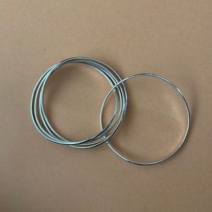 silver bangles